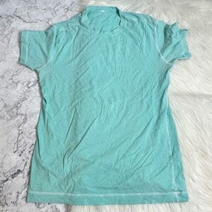 lululemon men’s mint workout shirt medium